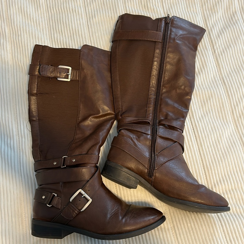 Wide calf boots